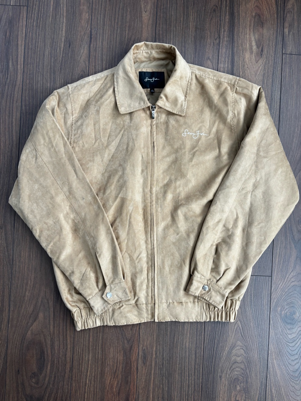 Sean John Beige Zip Jacket